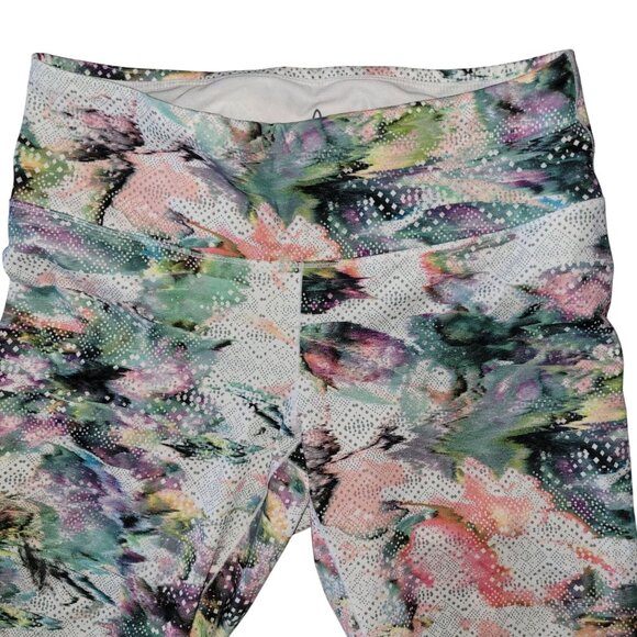 Prana Womens Printed Leggings M Recycled Polyester & Elastane Blend - Picture 2 of 5